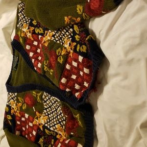 Sm sweater and  top cover or tank top cover/ strapless top cover up